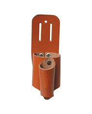 PORTAMATASSINA CON PORTATENAGLIA cuoio